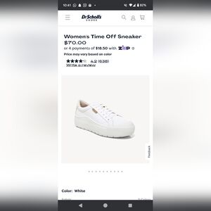 Women's Time Off Sneakers Dr Scholl's